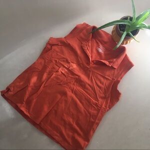 Kate Hill orange blouse